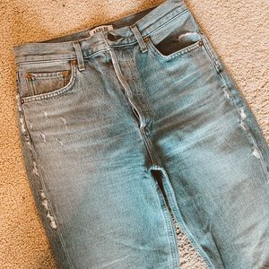 AGOLDE size 26 skinny straight jeans. Barely used